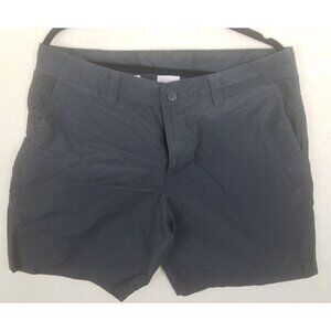 Columbia gray canvas flat front men's 36x8 Nylon Adventure‎ Outdoor Hiking